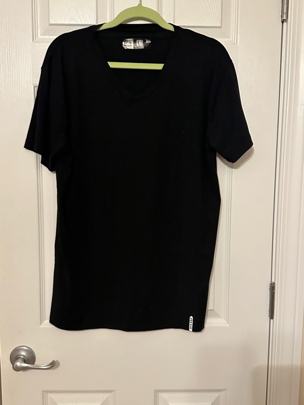 RBX Men's Black V-Neck Short Sleeve Tee